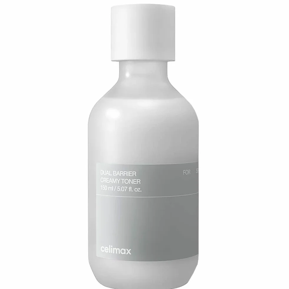 celimax Tonico Cremoso A Doppia Barriera Con Ceramidi, Peptidi, Senza Oli E Alcol, Astringente Per Il Viso, Idratante, Calmante, Lenitivo, Non Irritante, 150 Ml
