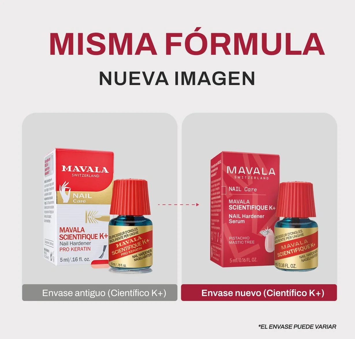 MAVALA Gel Científico K + Pro Keratin Endurecedor Uñas, 5 ml