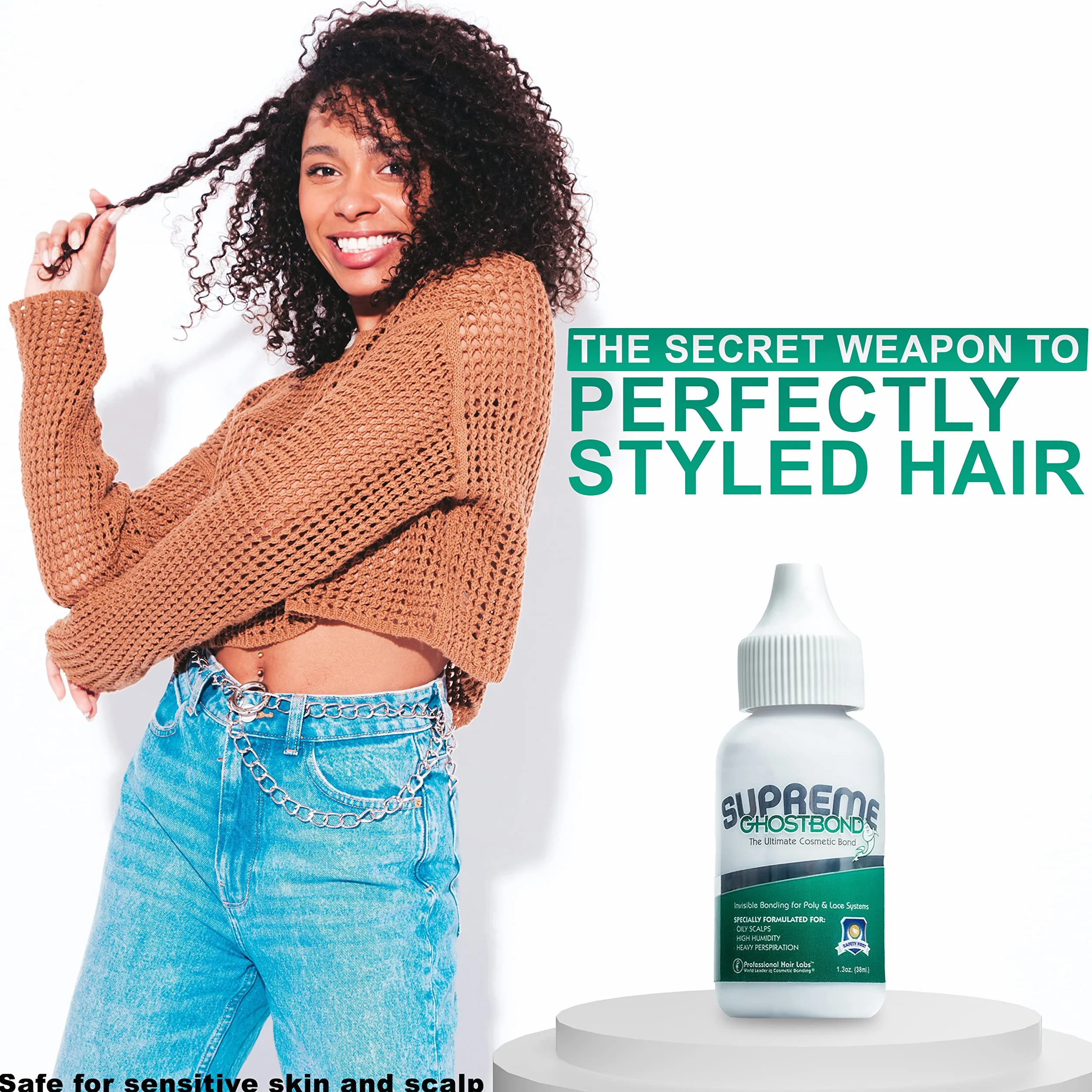 Adesivo per capelli Brand Pro Hair Labs Model Ghost Bond Supreme
