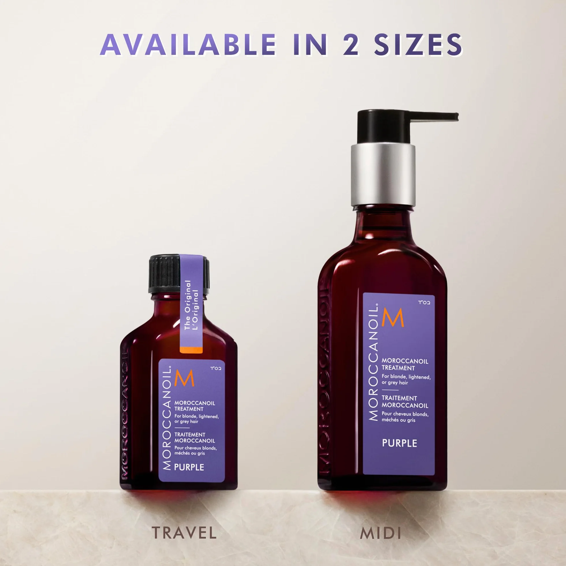 Trattamento Moroccanoil Viola Olio per Capelli Biond