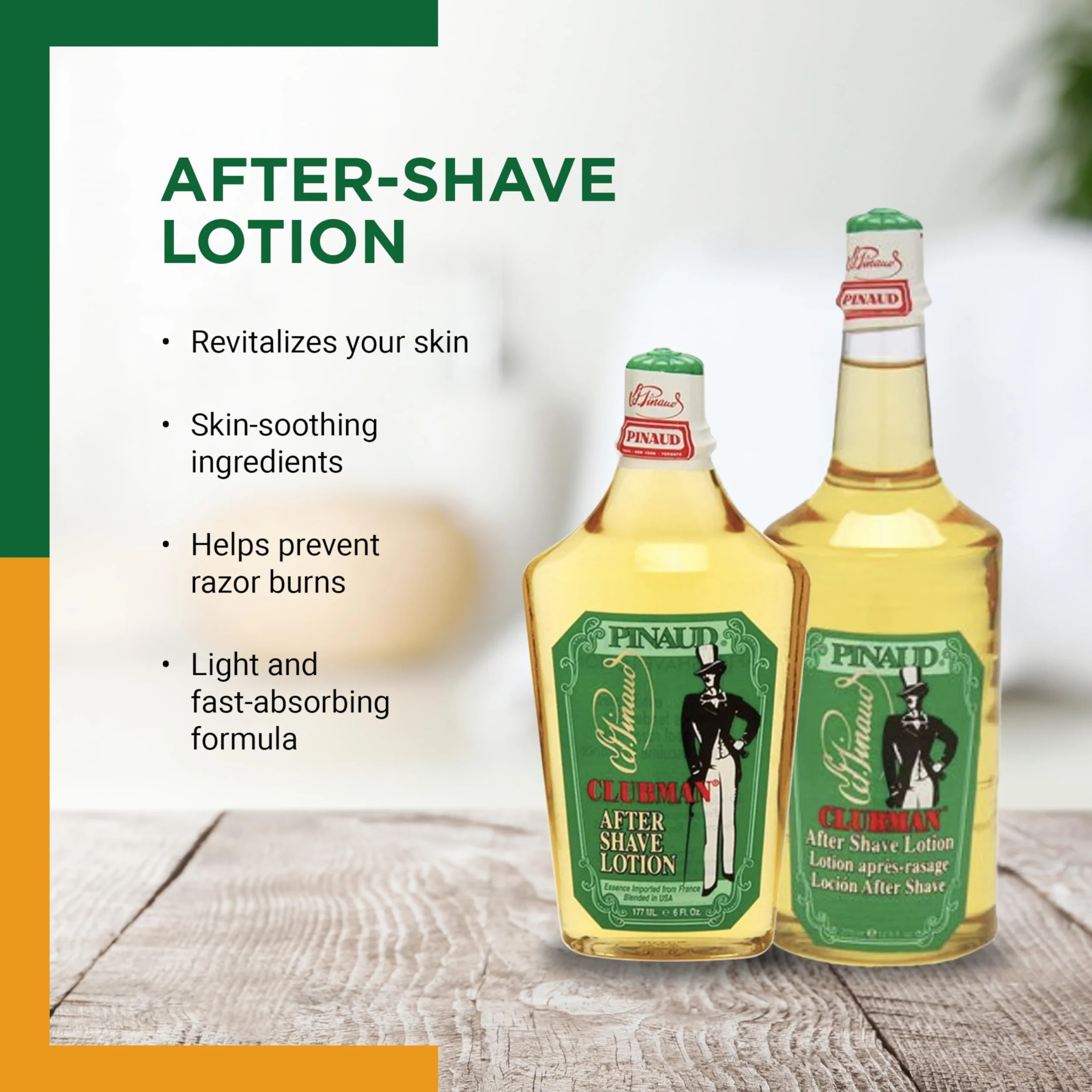 Lozione Dopobarba 370ml Clubman Pinaud After shave