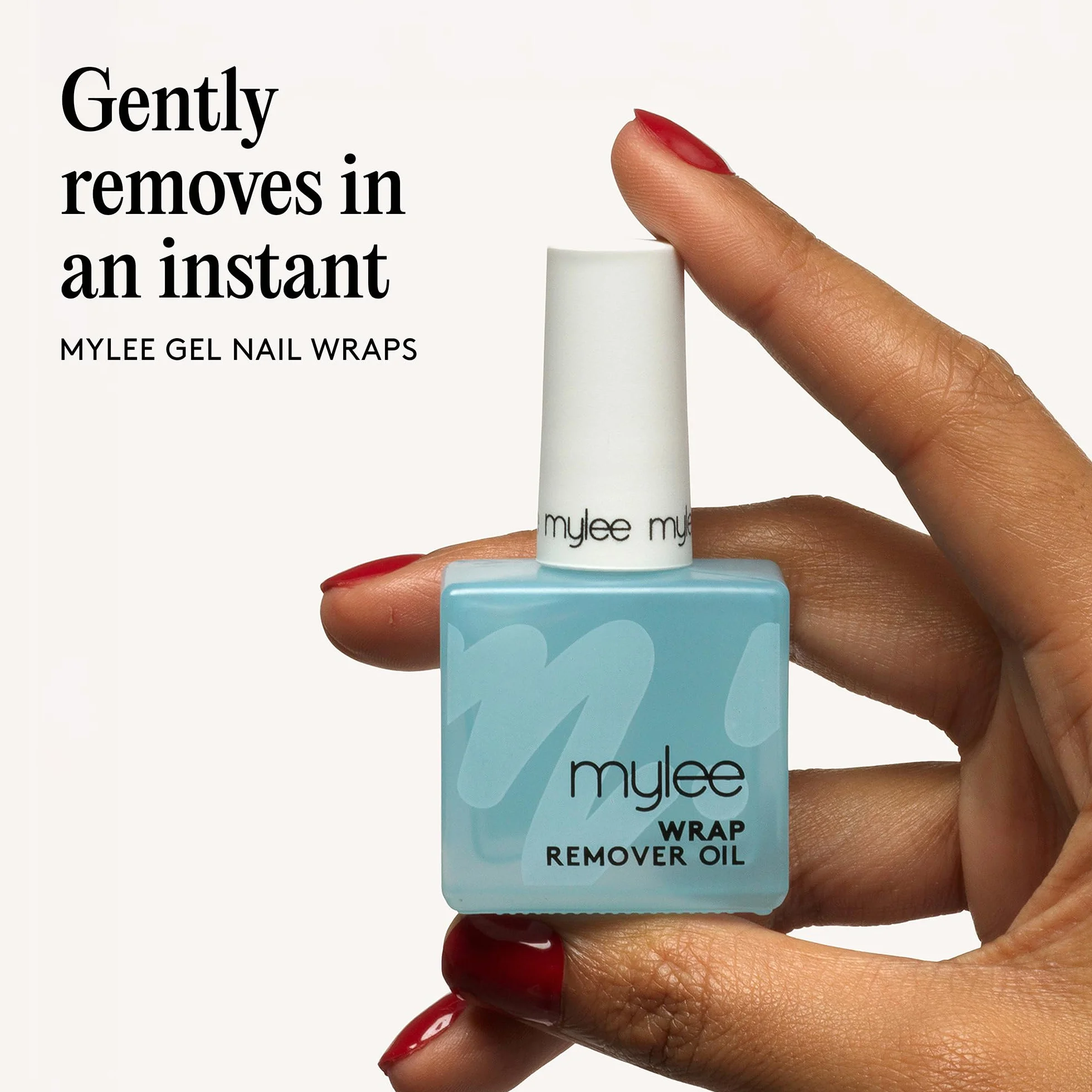 Mylee Kit Gel Nail Wraps - Strumenti professionali per applicazione e rimozione - Include olio di rimozione, forbici, lima e spingi cuticole