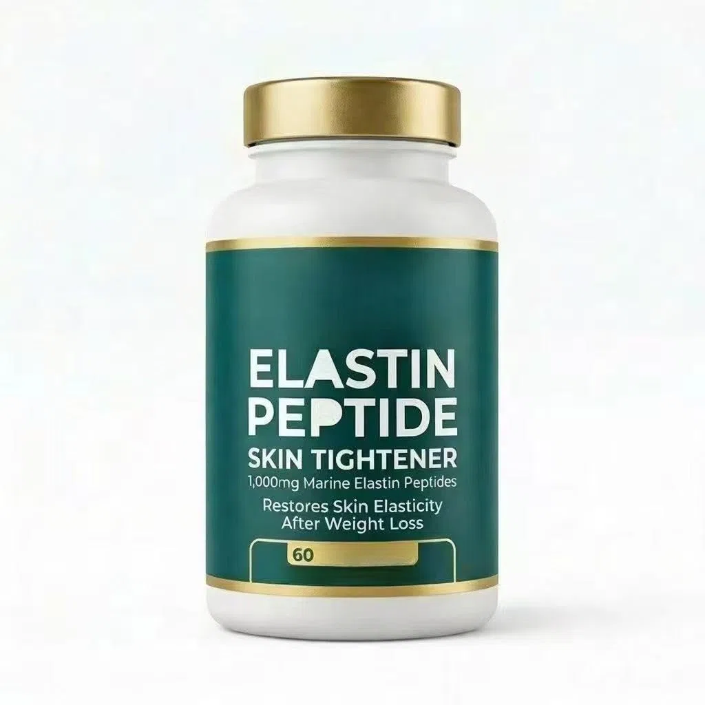 Peptidi di elastina, promuovono l'elasticità della pelle, nutrono, promuovono la lucentezza naturale, rassodano la pelle, idratano e idratano, adatti sia a uomini che a donne