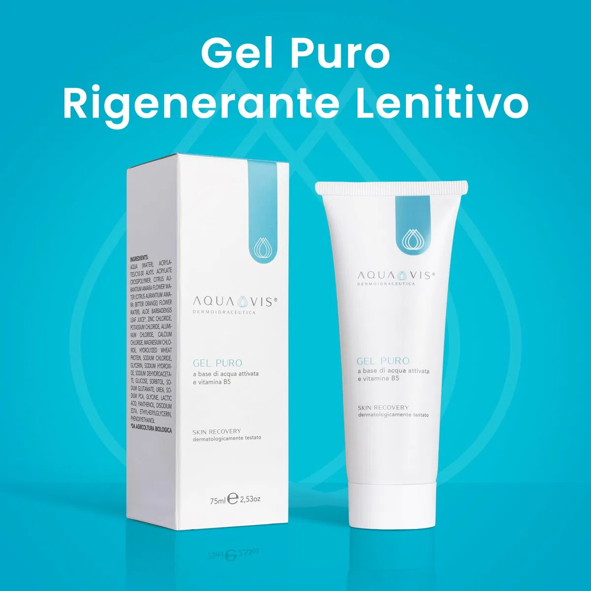 Aquavis - Aquavis Gel Puro Lenitivo per Pelle Acneica 75ml - 988153211