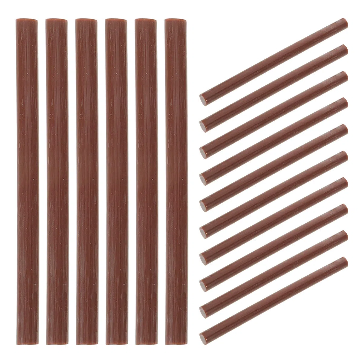 Gatuida Stick Colla per Extension Chioma Tecnologia Nano a Fusione Calda, 48 Pezzi Marrone, Applicazione Rapida per Uso Professionale e Fai-da-te