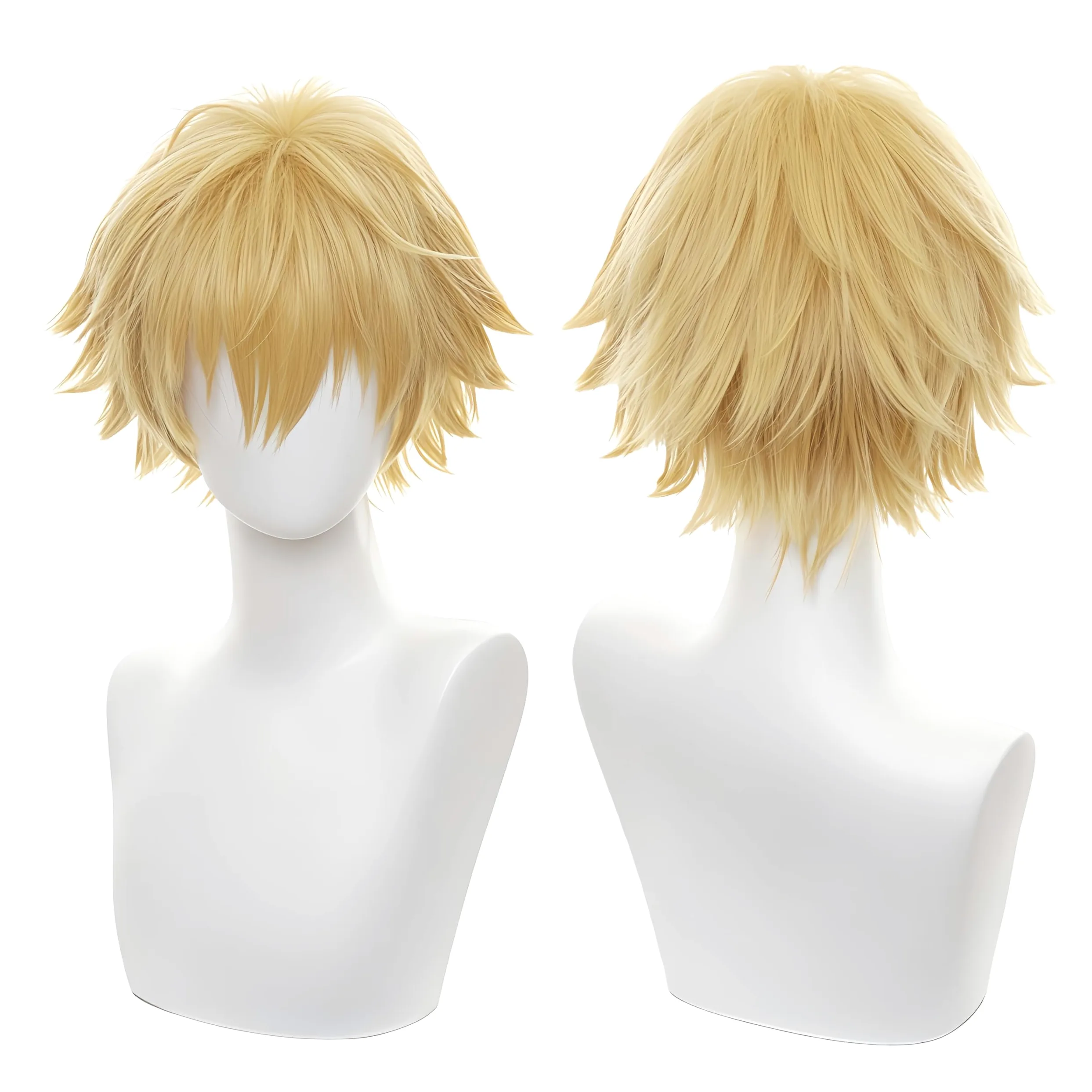 Parrucca Cosplay anime capelli corti