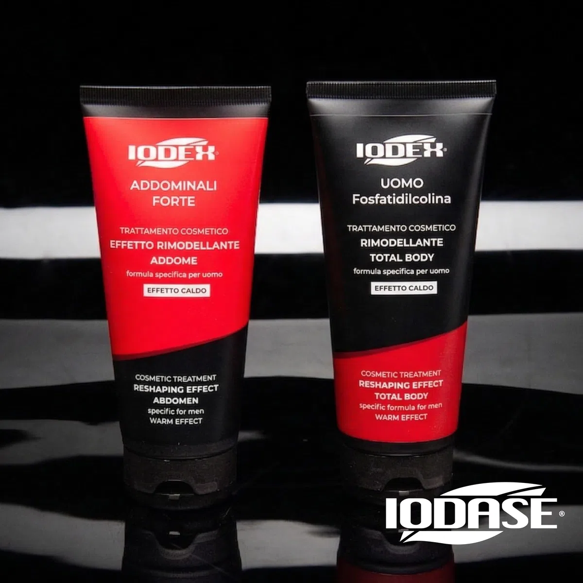 Iodase Iodex Uomo F Crema 200ml, Rimodellante e Tonificante Total Body con Fosfatidilcolina, Effetto Termogenico, Migliora Compattezza e Tonicità della Pelle Maschile, Dermatologicamente Testata