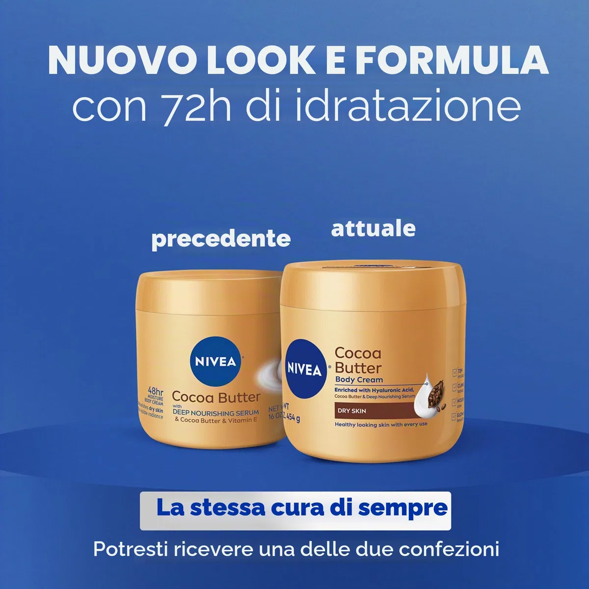 Nivea - crema per il corpo al burro di cacao, 439 g