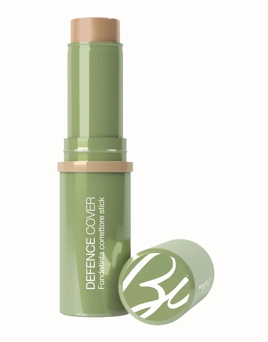 Bionike Defence Cover - Fondotinta Correttore Stick Second Skin, per Pelli Sensibili con Discromie, Contrasta Macchie e Inestetismi della Pelle, Effetto Comfort a Lunga Durata, 40 ml