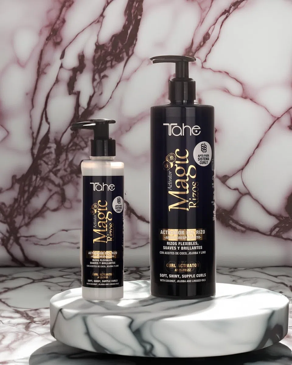 Tahe Magic Rizos - Attivatore per riccioli antifrizzanti (500 ml)