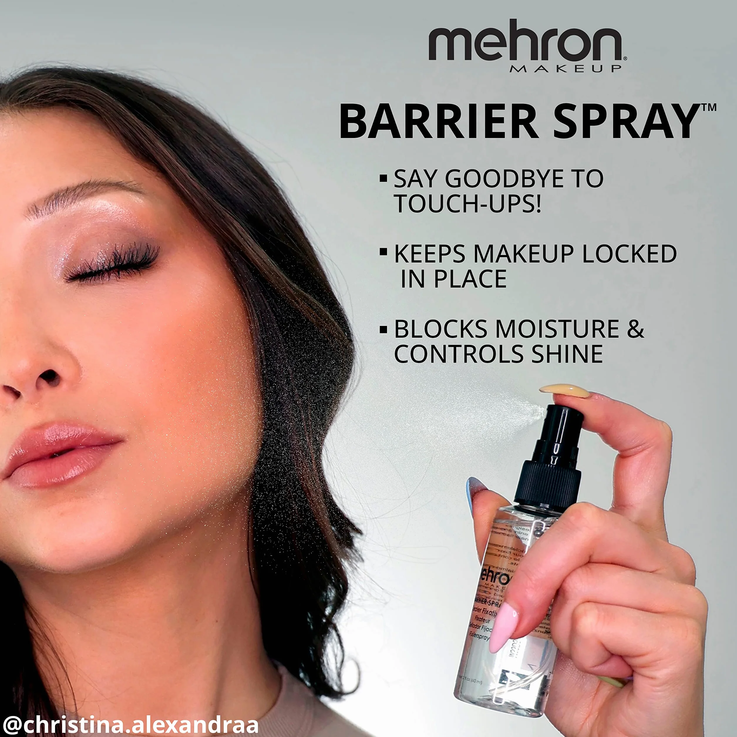 Mehron Barrier Spray - bottiglia a pompa (60 ml)