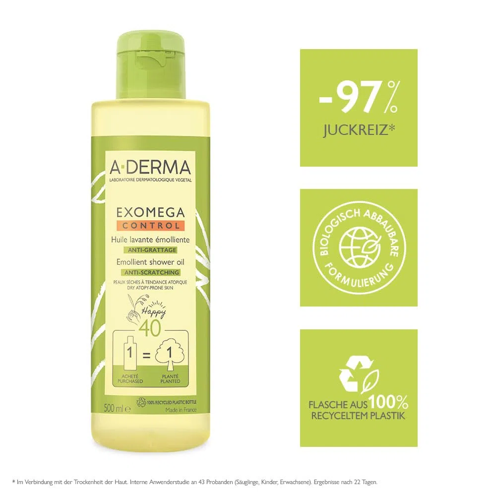 A-Derma Exomega Aceite Ducha 500Ml