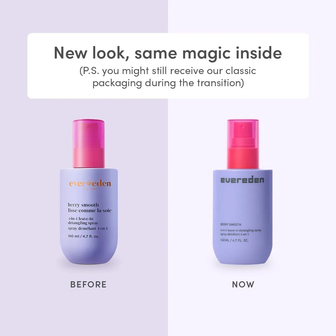 Evereden Spray districante per capelli per bambini: spray districante senza risciacquo 4 in 1: idrata, rafforza, protegge e affronta facilmente anche i nodi più difficili, pulito e vegano, per tutti i