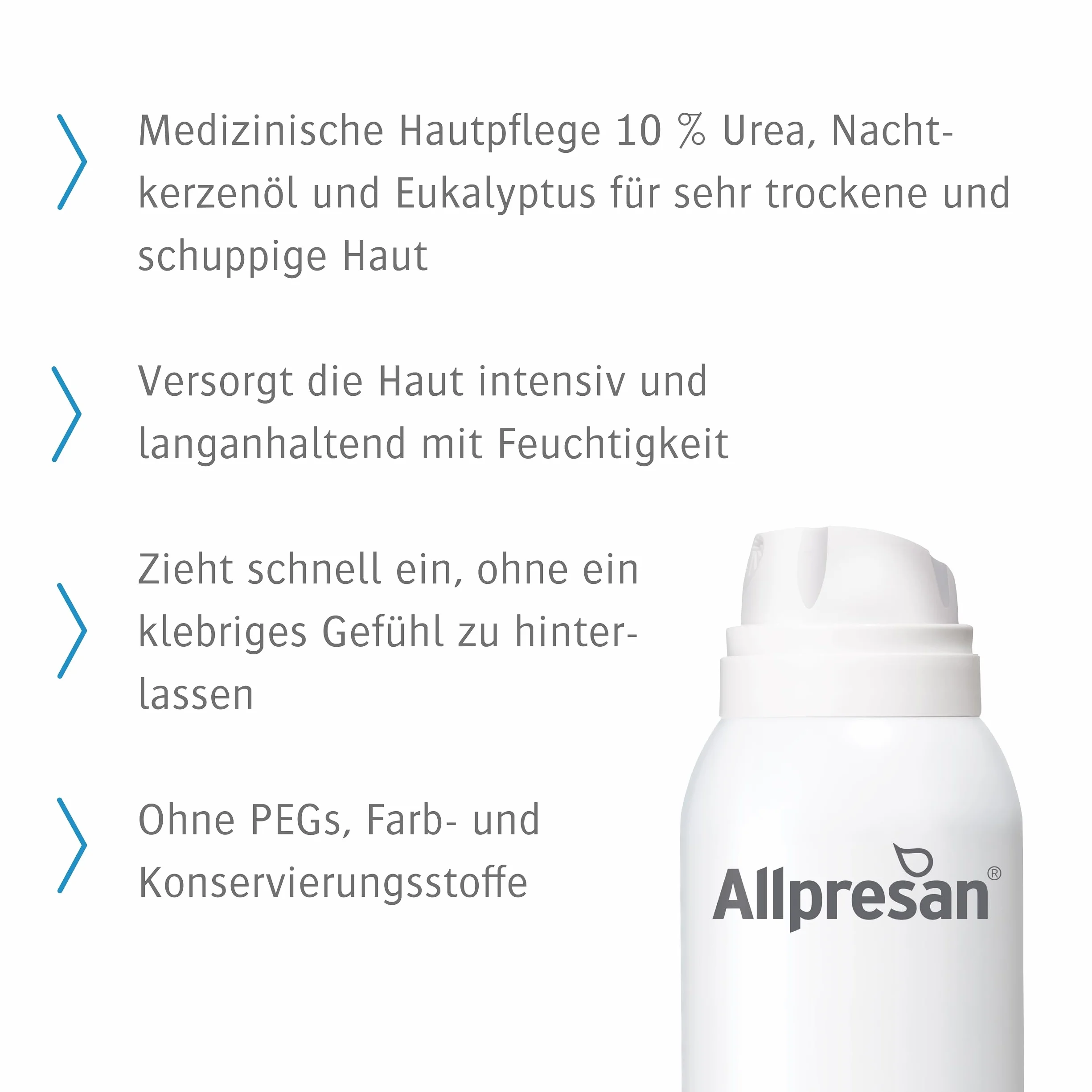Allpresan Limited Edition HYDRO Crema per la cura intensiva del corpo per pelli molto secche a squamose con eucalipto, 125 ml