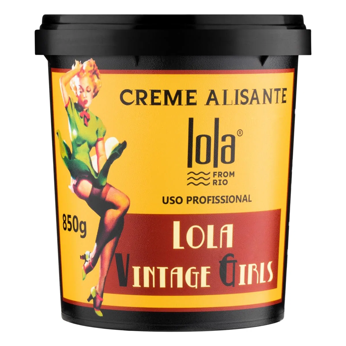 Lola Cosmetics - Crema Lisciante Capelli - Frizz Defense Complex - Effetto Ultra Liscio 6 Mesi - Anti-Crespo - Nutre e Idrata - Adatta a Tutti i Tipi di Capelli - 850 ml