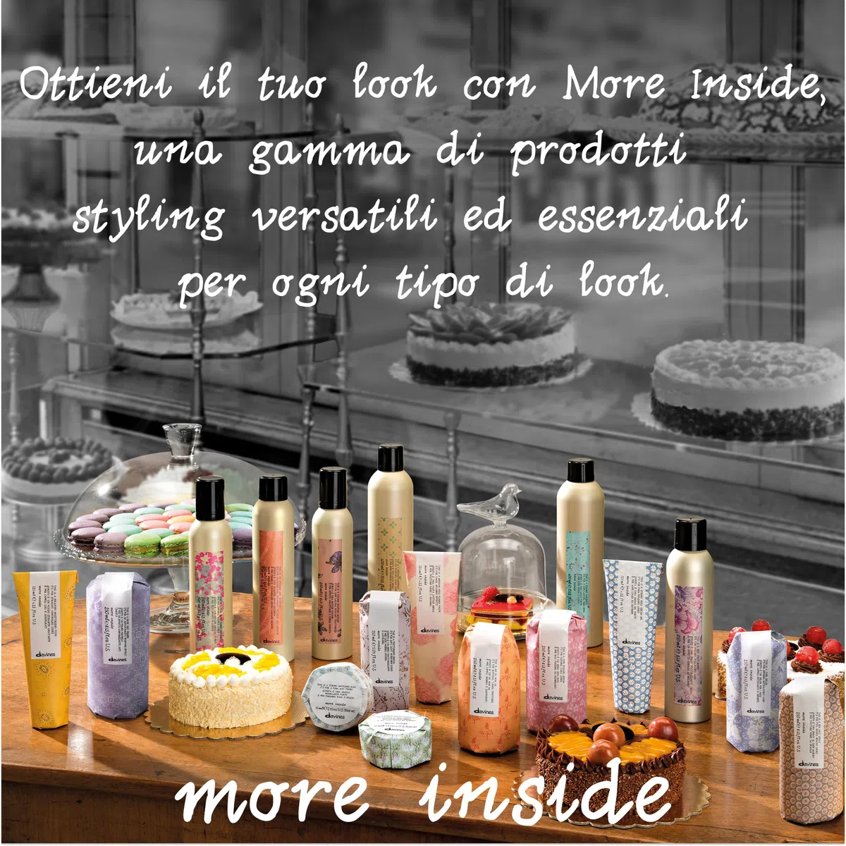 Davines MORE INSIDE Questa è una Mousse Ricci - Per ricci definiti e corposi - Schiuma a tenuta media con texture cremosa e compatta - 250 ml