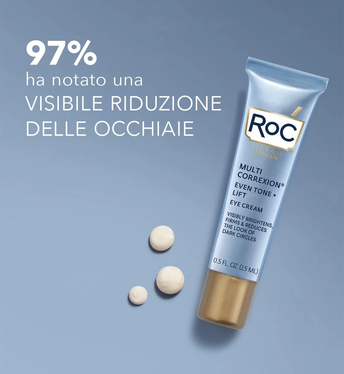 ROC MULTI CORREXION EVEN TONE + LIFT EYE CREAM 15ML