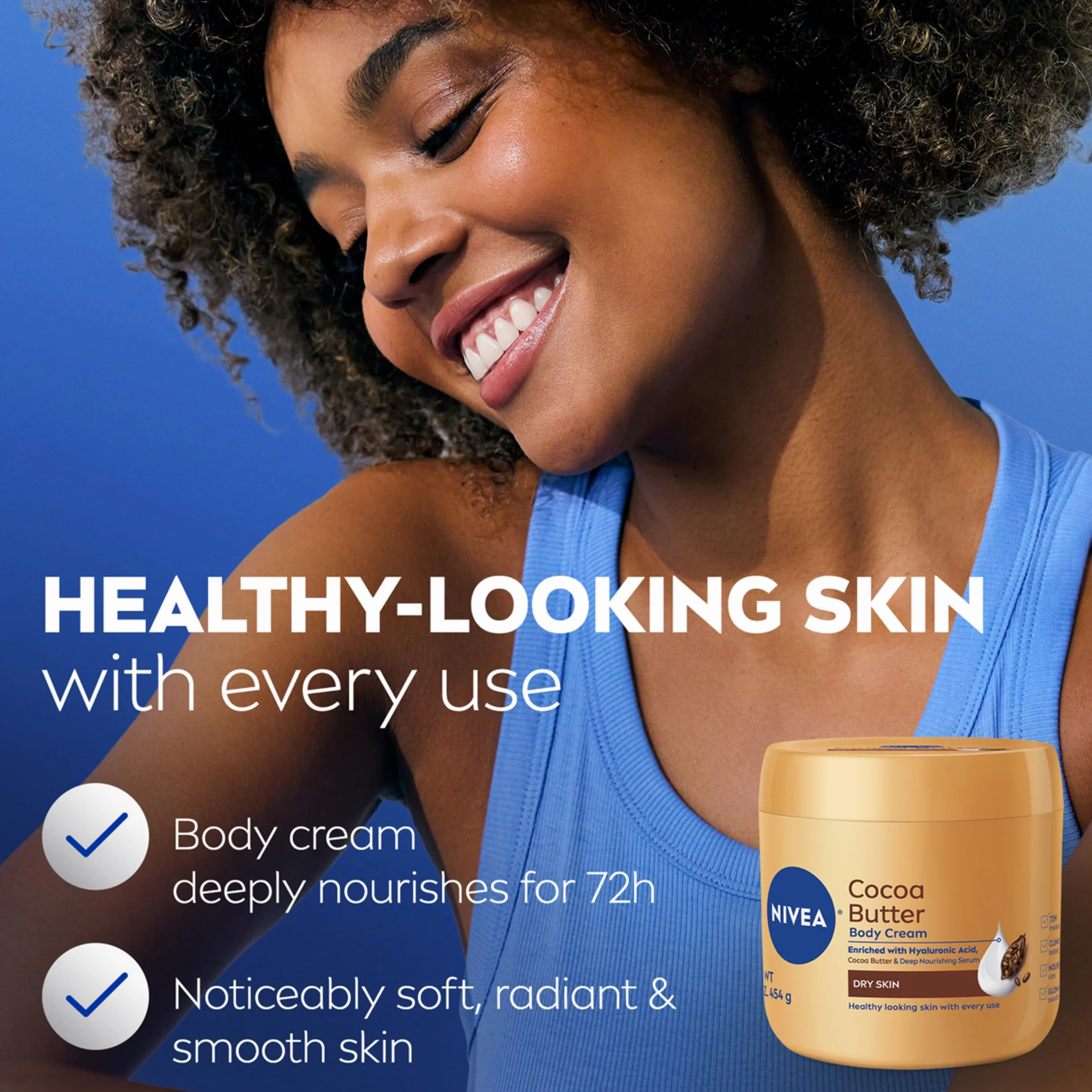 Nivea - crema per il corpo al burro di cacao, 439 g