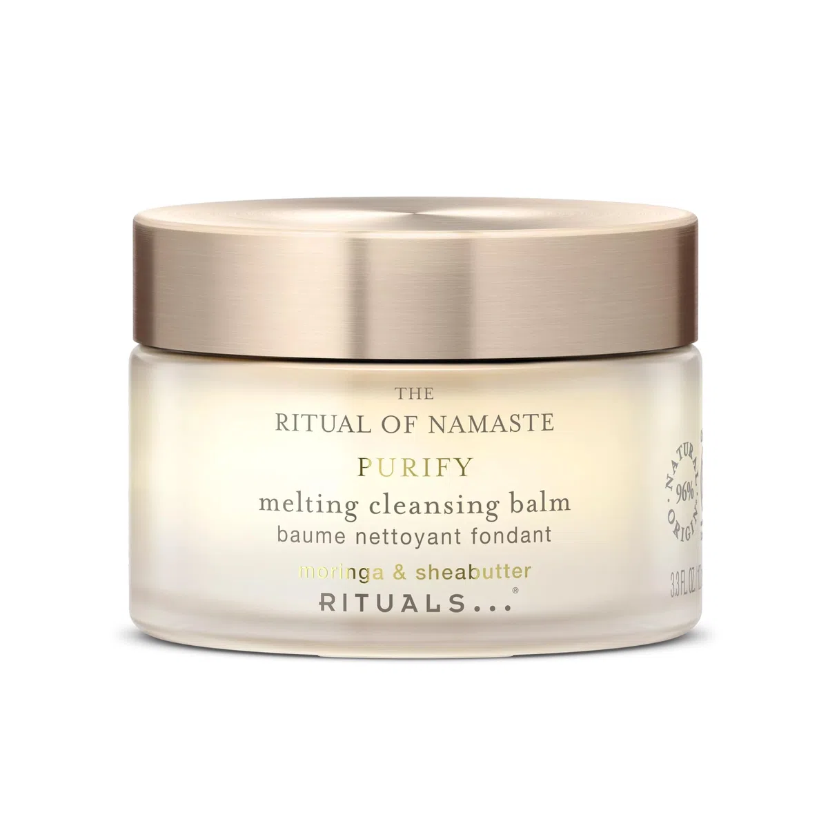 RITUALS The Ritual of Namaste Melting Cleansing Balm – Balsamo detergente e struccante viso, rimuove trucco a lunga tenuta e waterproof, per tutti i tipi di pelle, 100ml