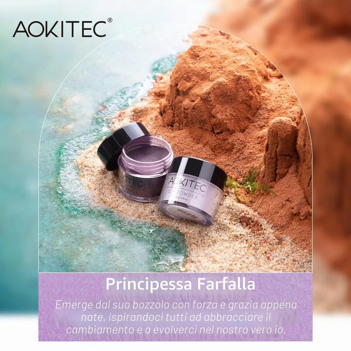 Aokitec 14 PCS Dipping Acrilico per Unghie, 8 colori Dip polvere acrilica unghie con Dip liquido per Nail Art, Nail Dipping Powder Set, Kit per Semipermanente Unghie, Regalo per donne ragazze