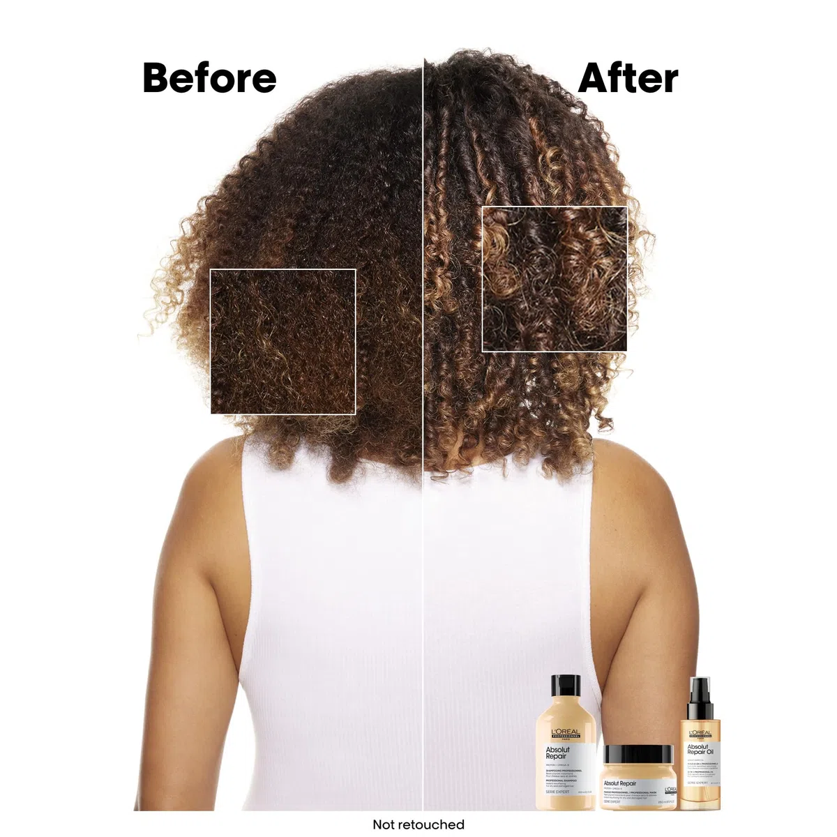 L'Oréal Professionnel Paris | Olio 10 in 1 multiuso per capelli secchi e danneggiati Absolut Repair Serie Expert, Formula ristrutturante, 90 ml