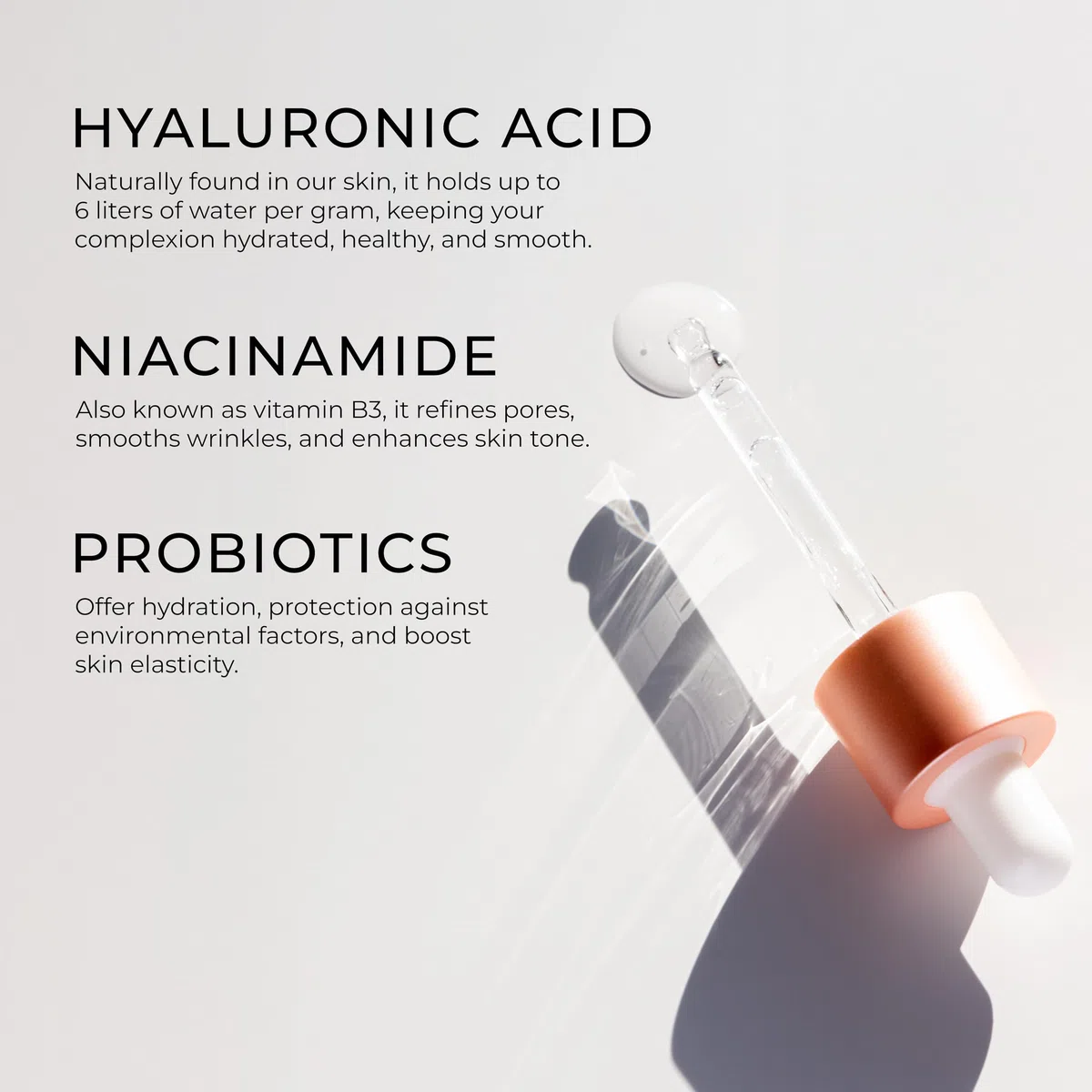 Yepoda The Repair Hero, Siero alla niacinamide e probiotici, idratante & riequilibrante, siero coreano, vegano e Slow Aging, testato e approvato per tutti i tipi di pelle, 30 ml
