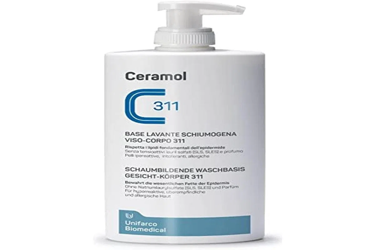 Ceramol Base Lav' schiumog 400 ml, Idratante