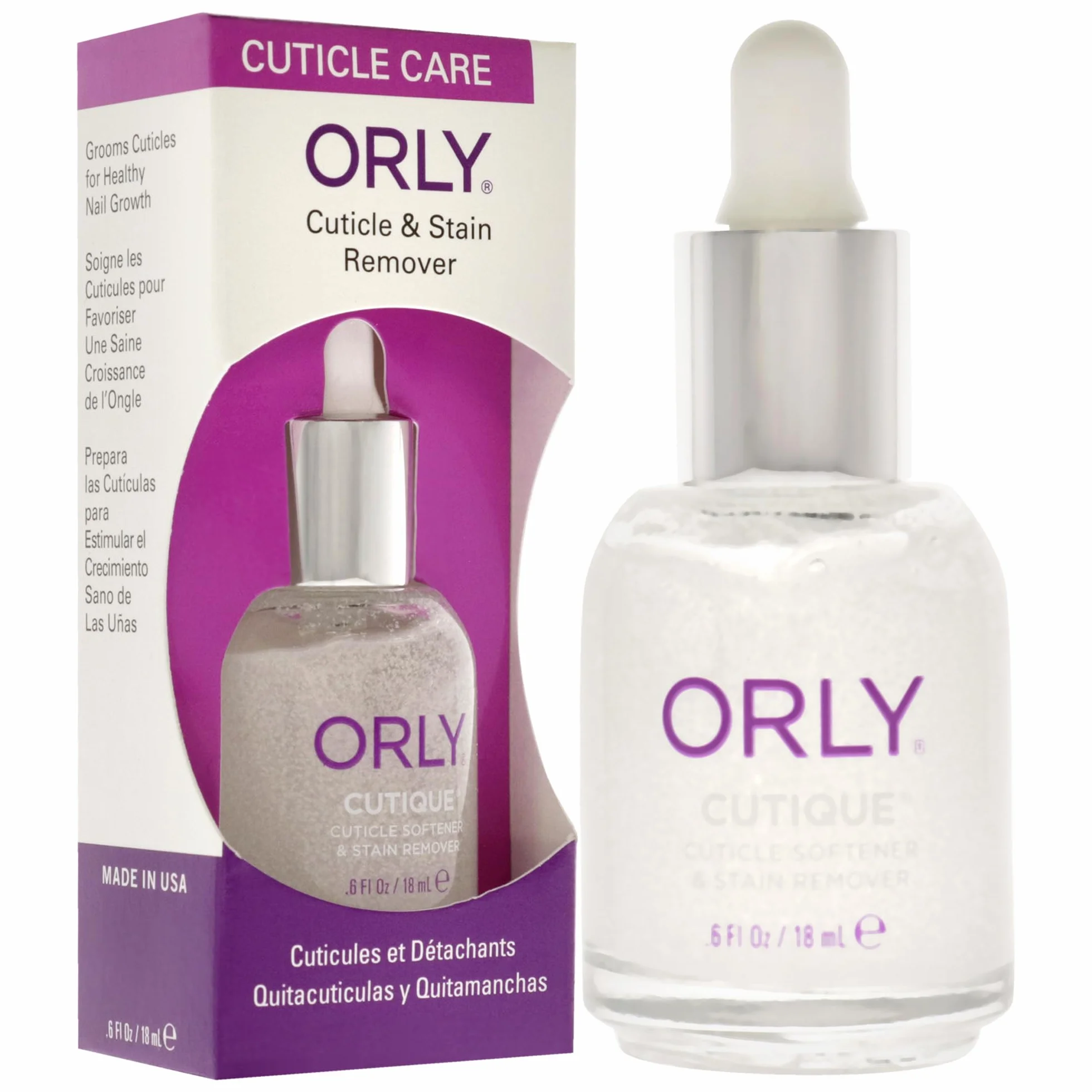 Orly Cutique - Smacchiatore per cuticole e macchie, 18 ml