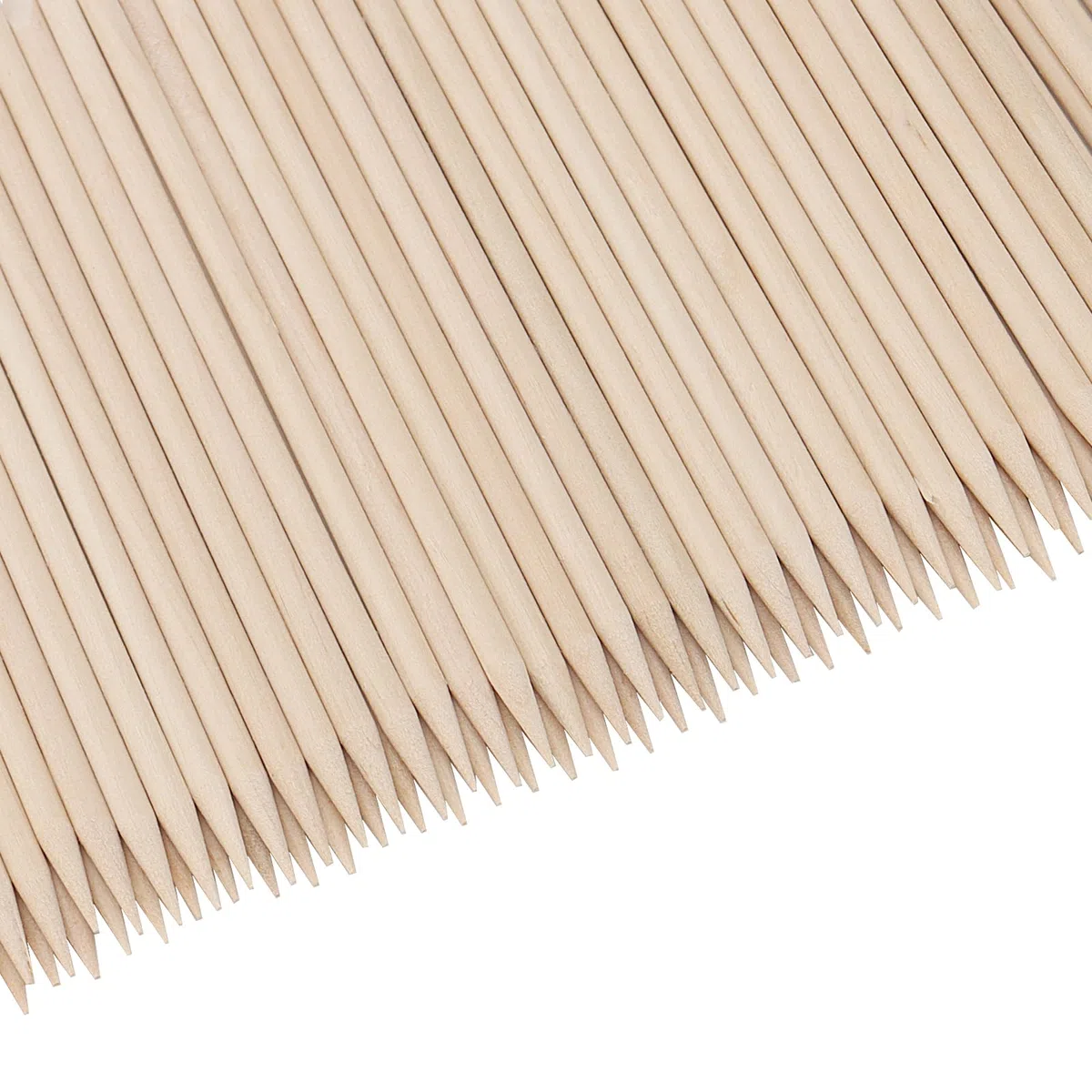 MUKCHAP 1200 bastoncini per unghie in legno arancione, bastoncini per manicure, bifacciali, spingi cuticole in legno, per manicure e pedicure