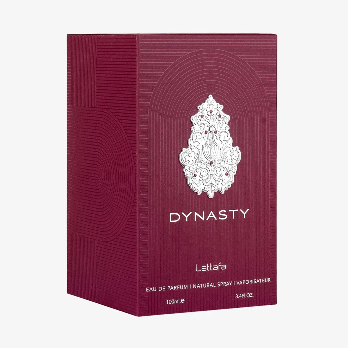 Lattafa Dynasty – Eau de Parfum spray a lunga durata, fresco, speziato, legnoso, aromatico, unisex, 100 ml