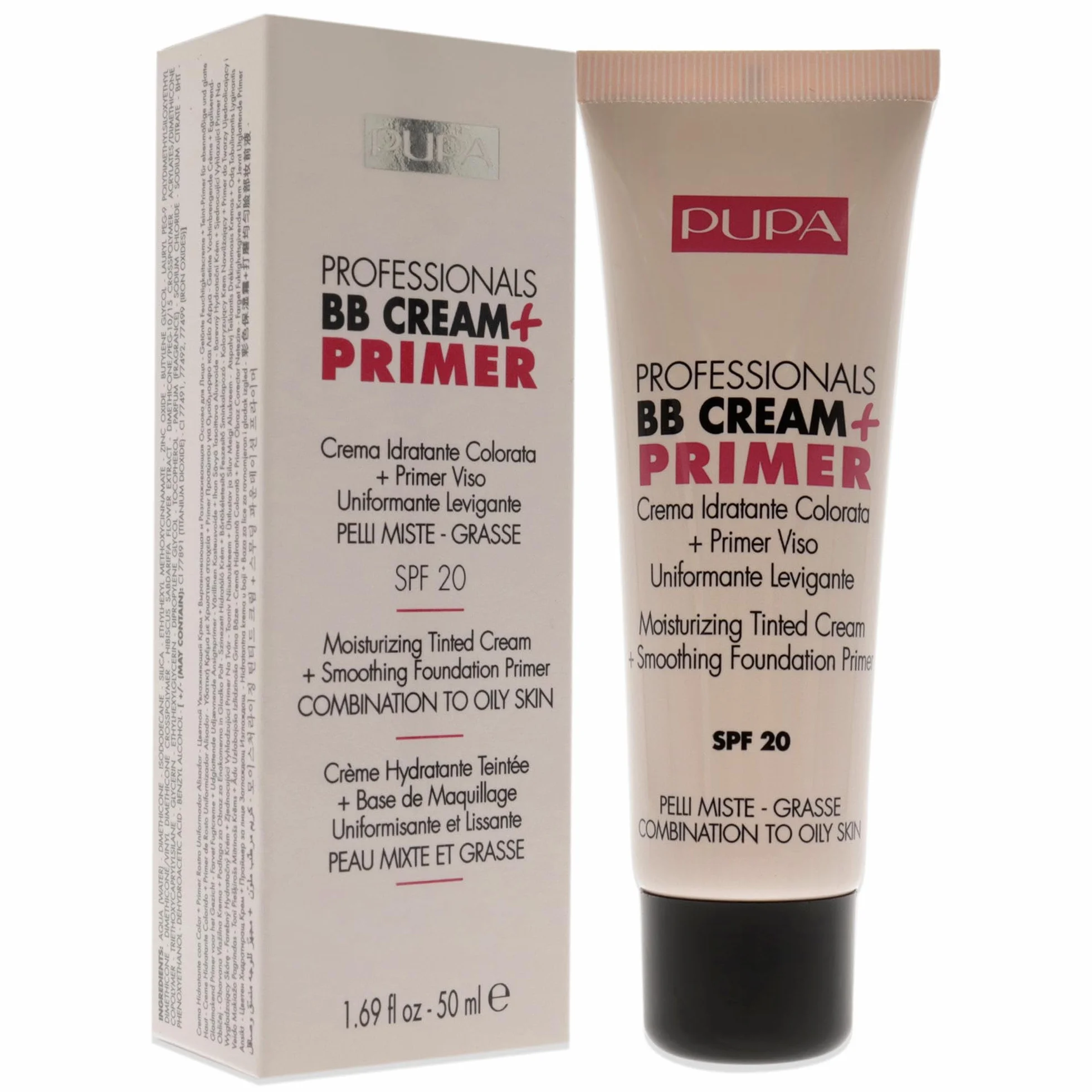 Pupa Professionals BB Cream Primer - pelli miste grasse n. 001 nude