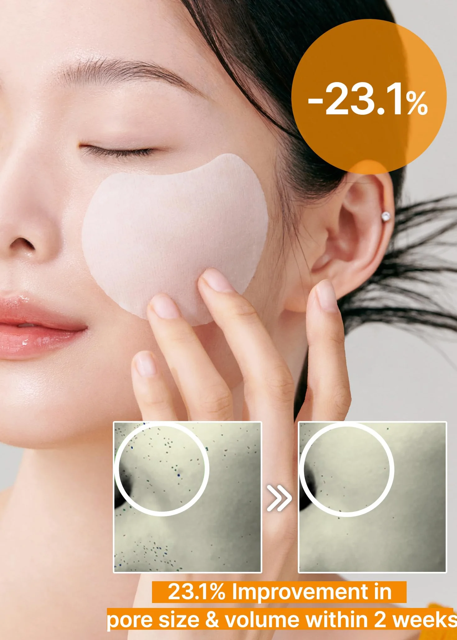 celimax Dischetti Esfolianti Illuminanti Per Pori Dilatati, Con Acido Ialuronico, Minimizzano I Pori, Non Irritanti (40 Dischetti)