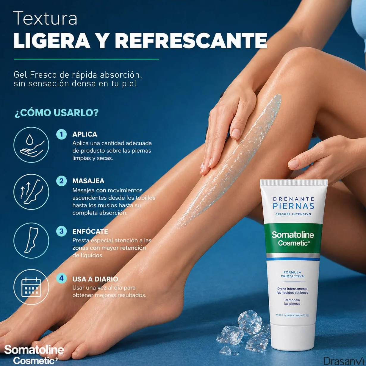 Somatoline - Snellente Drenante Gambe, 200 ml