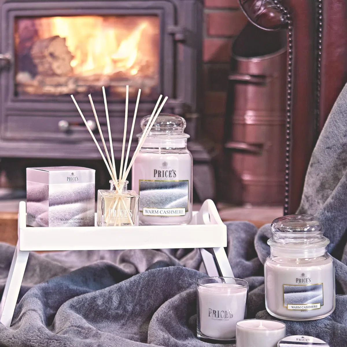 Price's Candles - Candela in Giara Grande Frangipani - Durata Fino a 150 ore di Combustione