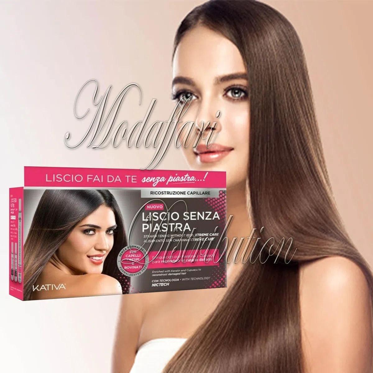 Trattamento Lisciante senza Piastra per Capelli Crespi e Rovinati
