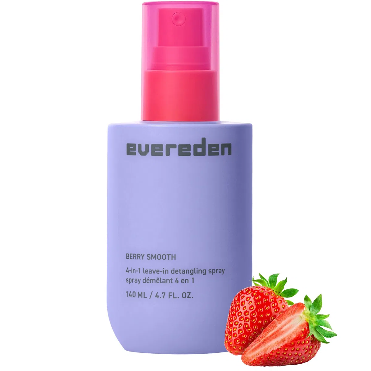 Evereden Spray districante per capelli per bambini: spray districante senza risciacquo 4 in 1: idrata, rafforza, protegge e affronta facilmente anche i nodi più difficili, pulito e vegano, per tutti i
