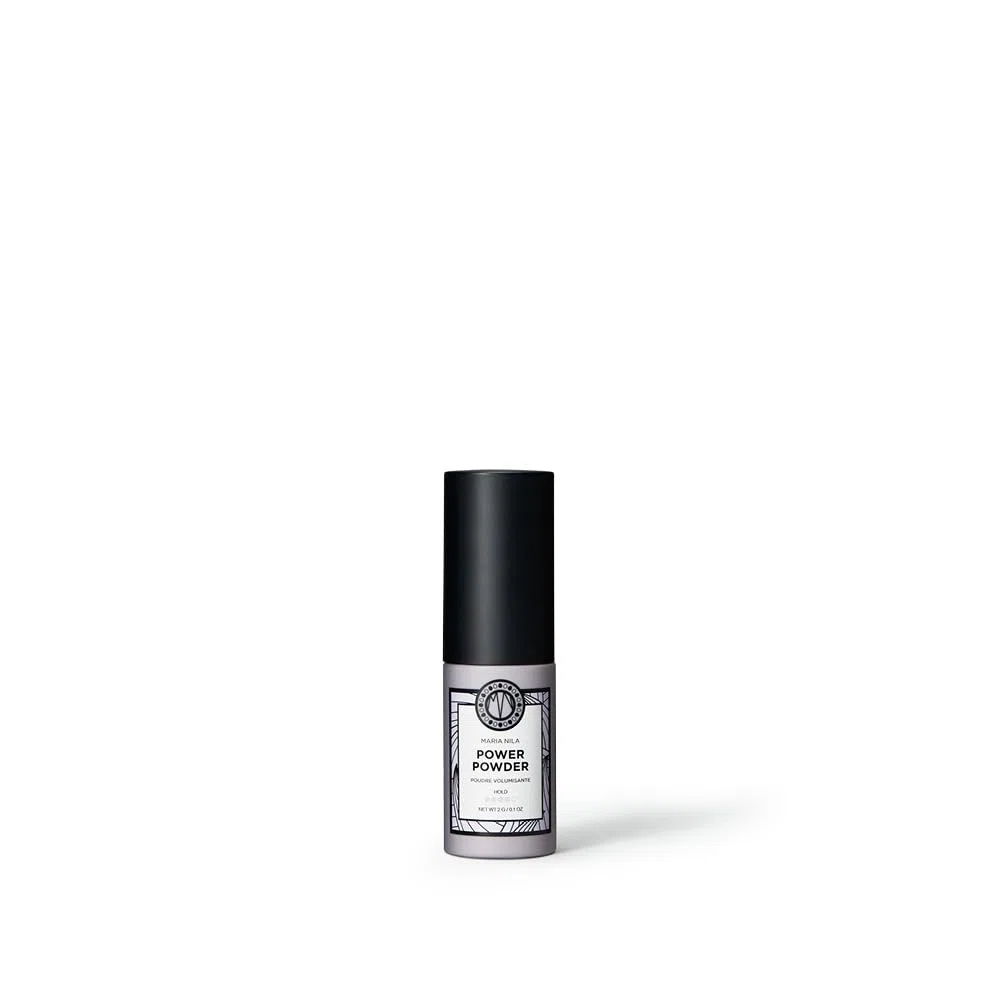 Maria Nila Power Powder, per capelli più ricchi di volume, il silice apporta texture ai capelli, prodotto 100% vegano e senza solfati/parabeni