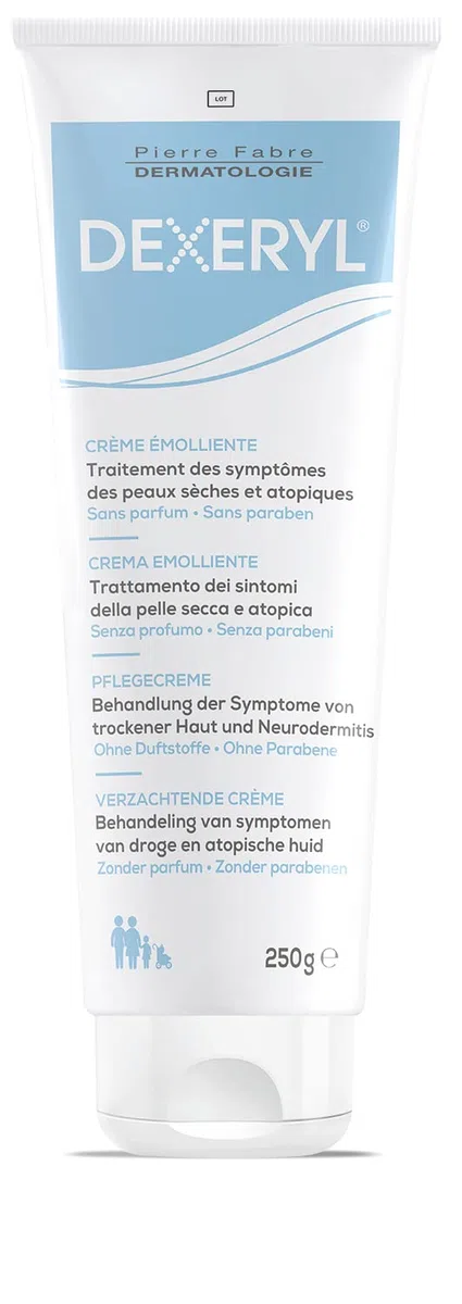 Dexeryl Crema emolliente, 250 g