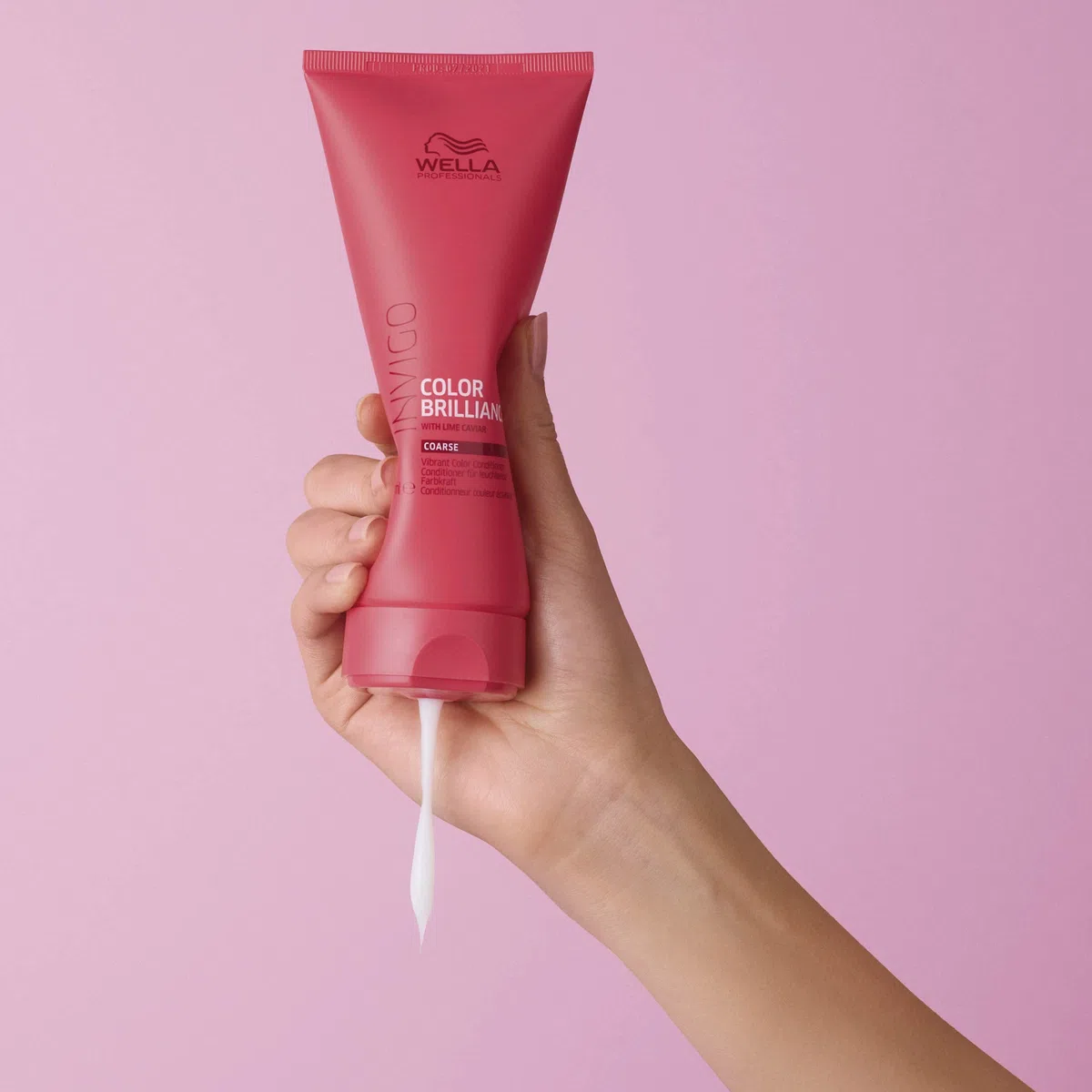 Wella, Invigo Brilliance Conditioner Capelli Fini E Normali Colore Vibrante 1000Ml