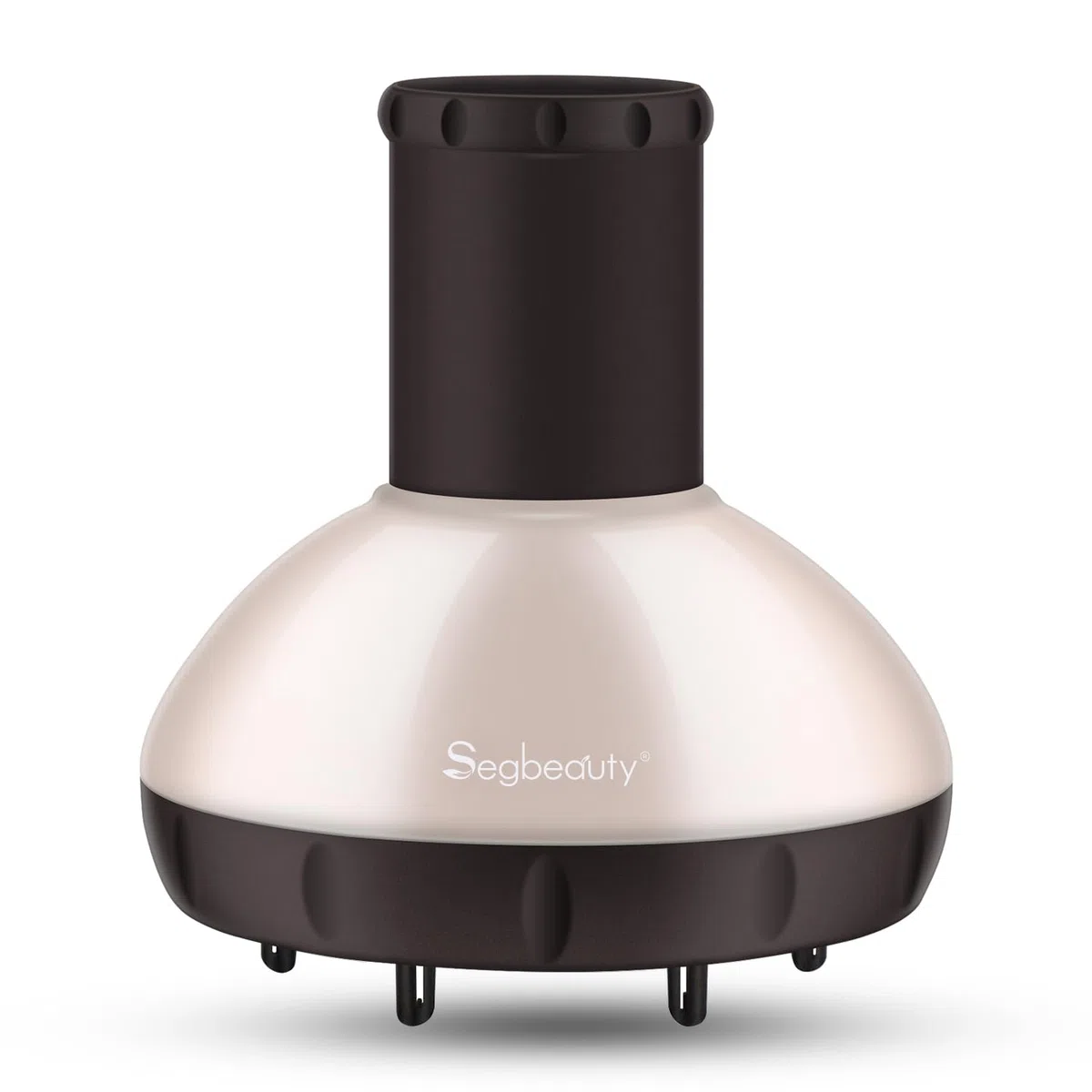 Diffusore per asciugacapelli, Segbeauty Diffusore per capelli aggiornato per capelli ricci ondulati Attacco per diffusore professionale per soffiatore con ugello 1.57 "-1.97"