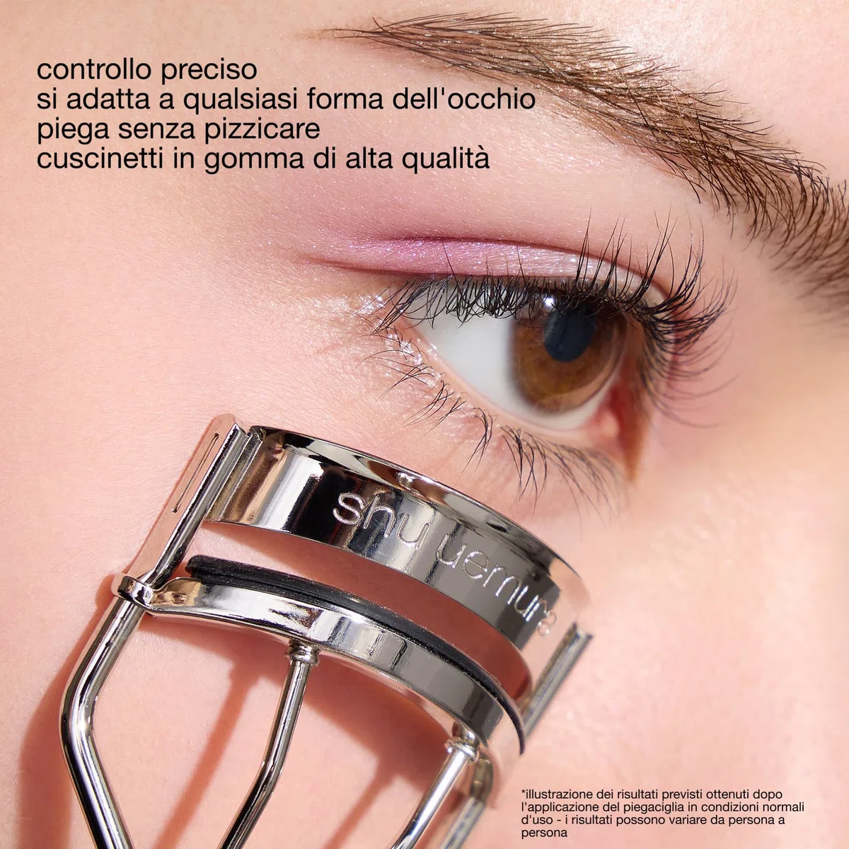 Shu Uemura Iconic Eyelash Curler, The Industry's Beauty Secret for a Precise, Long-Lasting, Dramatic Curl, Expertly Designed to Capture Every Lash from Root to Tip, 1 Piece