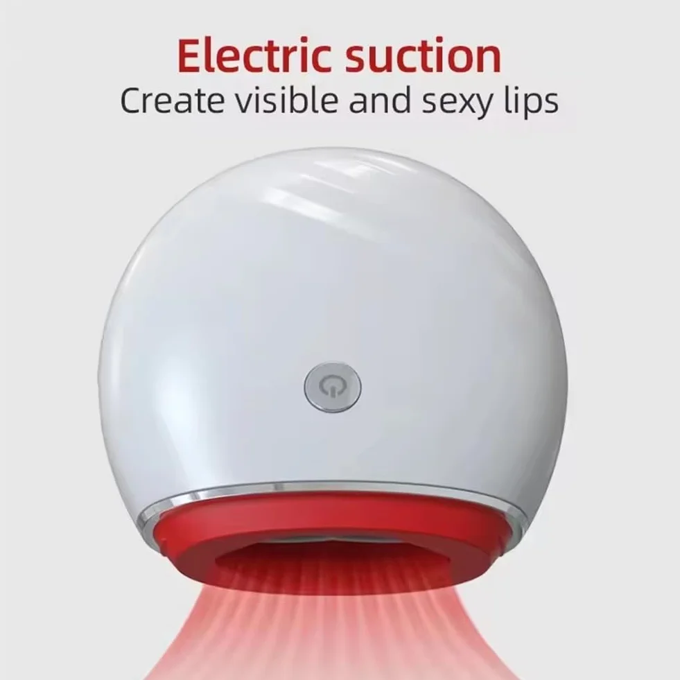 Dispositivo di Potenziamento Delle Labbra Professionale per Labbra Più Piene e Spesse - Plumper A Labbro Elettrico con Aspirazione Portatile