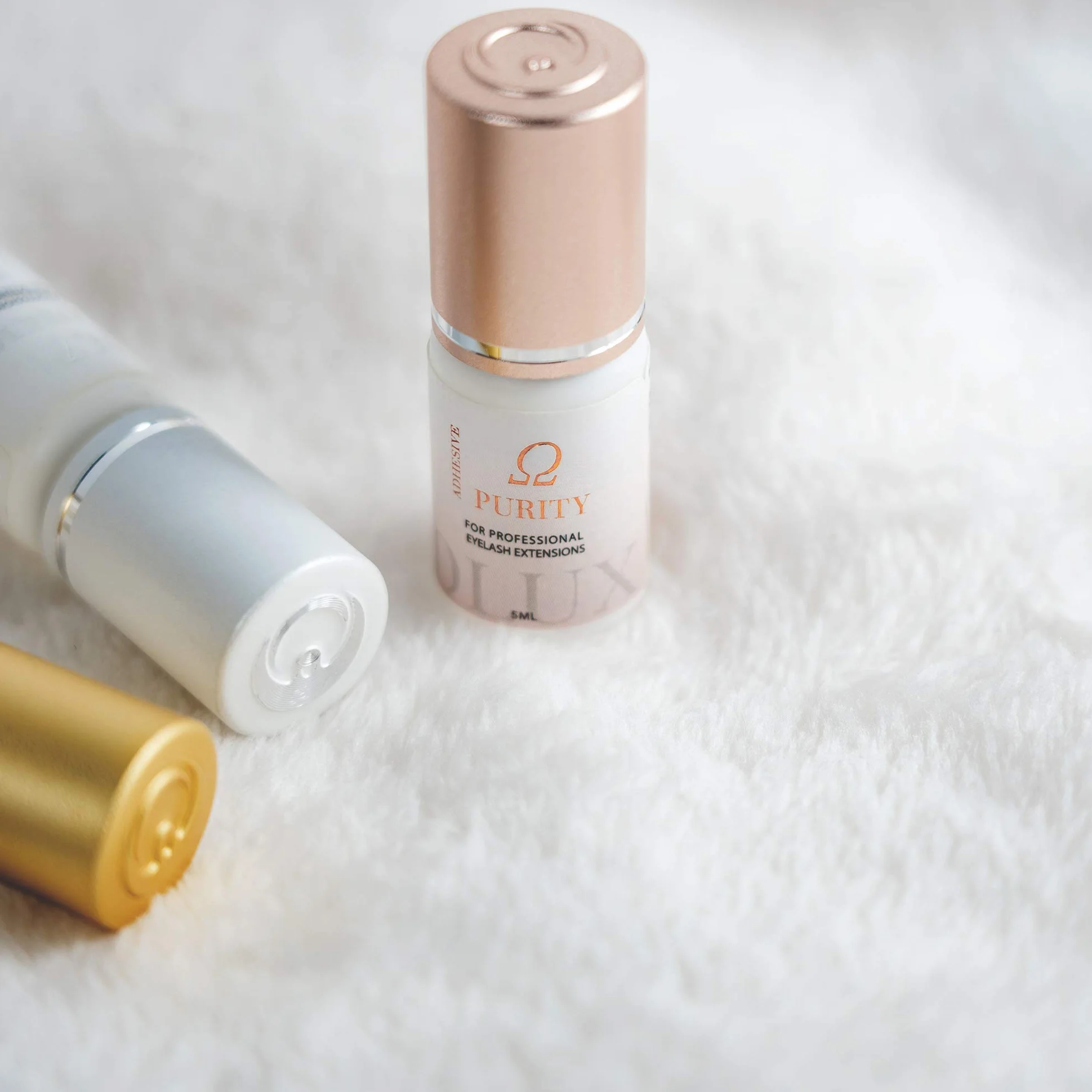 Dlux Professional Colla per extension ciglia purity alpha, 5 ml, , 0,5-1 sec.