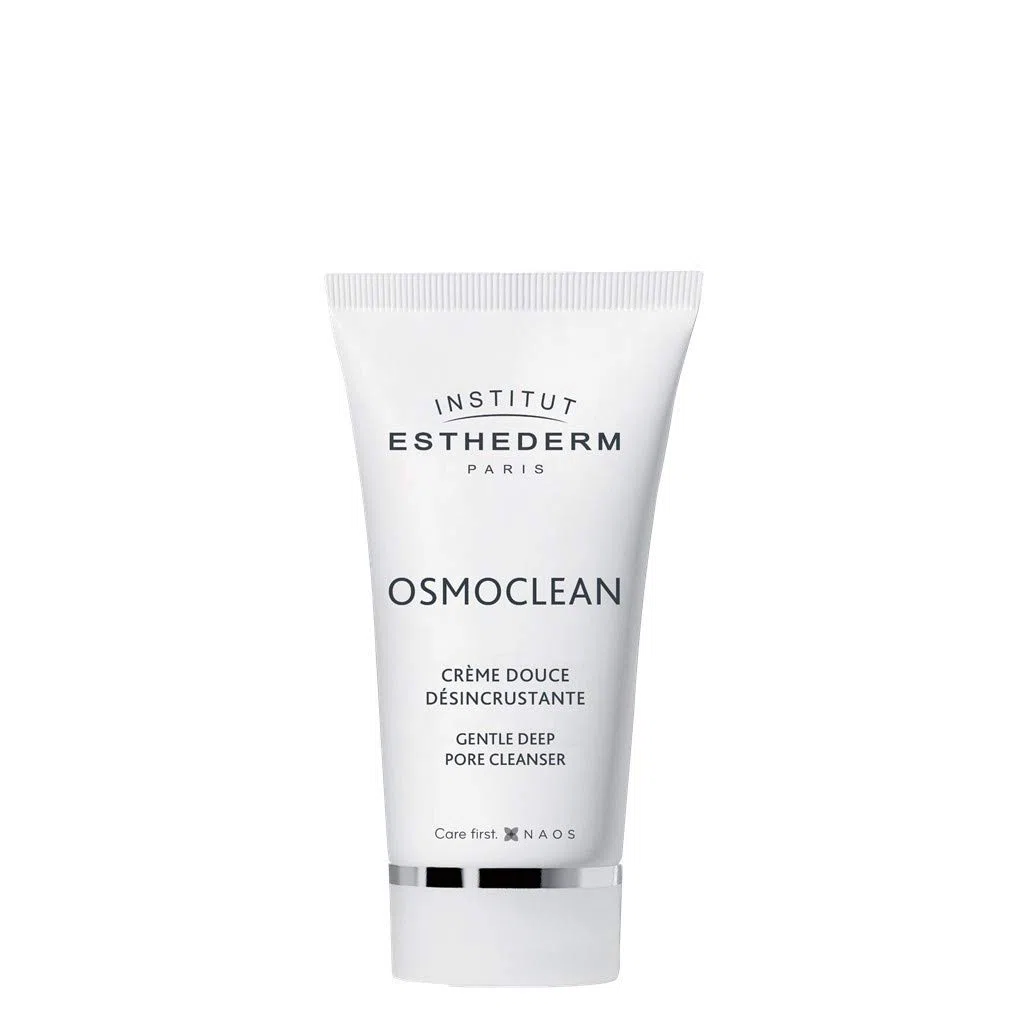 Institut Esthederm – Osmoclean crema esfoliante delicata – Detergente esfoliante senza granuli – Rimuove istantaneamente impurità e residui di inquinamento – Tubo 75 ml