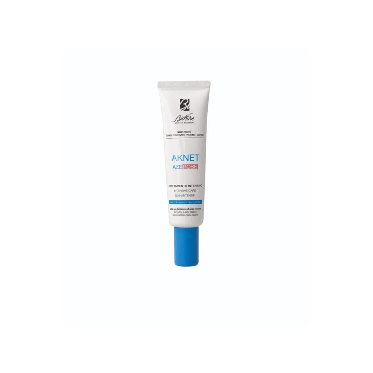 BioNike Aknet - Azerose, Crema Gel Viso con Acido Azelaico e Niacinamide per Pelle a Tendenza Acneica Rosacea, Trattamento Intensivo, Texture Leggera a Rapido Assorbimento, 30 ml
