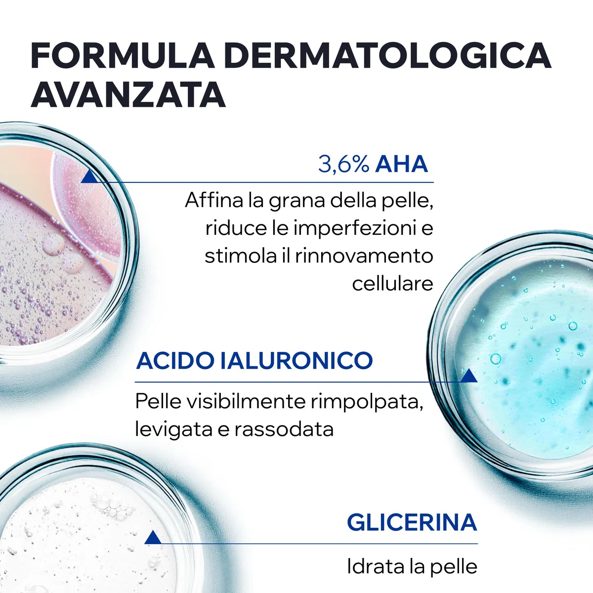 Uriage Age Lift Peel crema notte trattamento viso anti-età con 3,6% AHA e acido ialuronico - Leviga, rimpolpa e rassoda la pelle - Texture ricca e cremosa - Adatto a pelle sensibile - 50ml