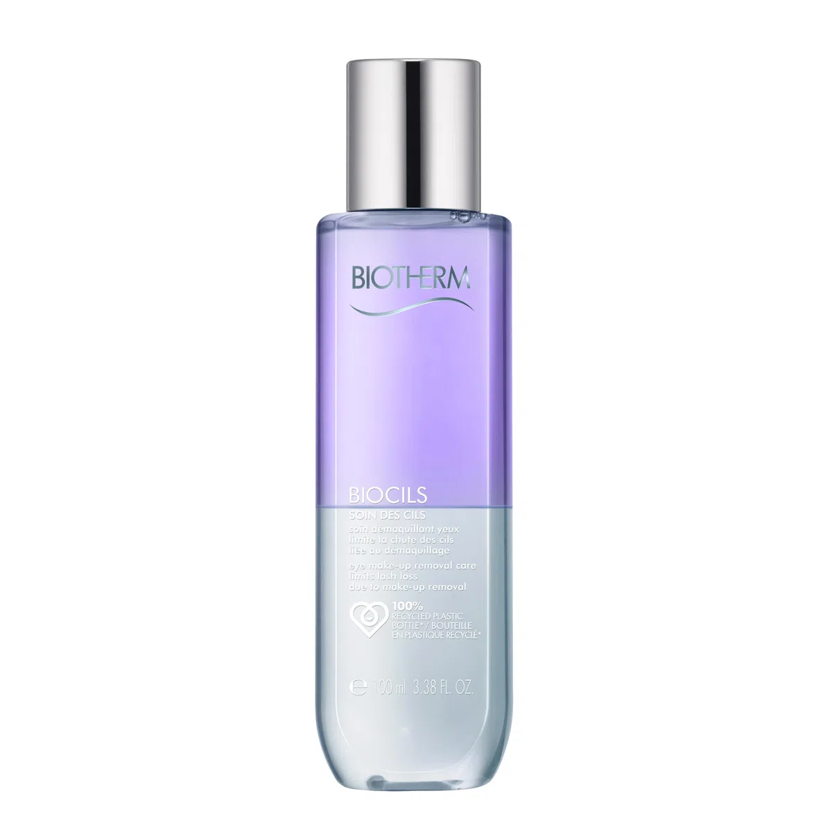BIOTHERM Biocils Limit Lash Loss, Struccante Occhi Anti-Caduta, Per Occhi Sensibili, Previene la Caduta e l'Assottigliamento delle Ciglia, Azione Struccante, 100 ml