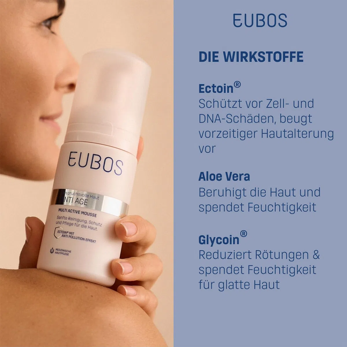 EUBOS ANTI AGE HYALURON MULTI ACTIVE MOUSSE 100 ML