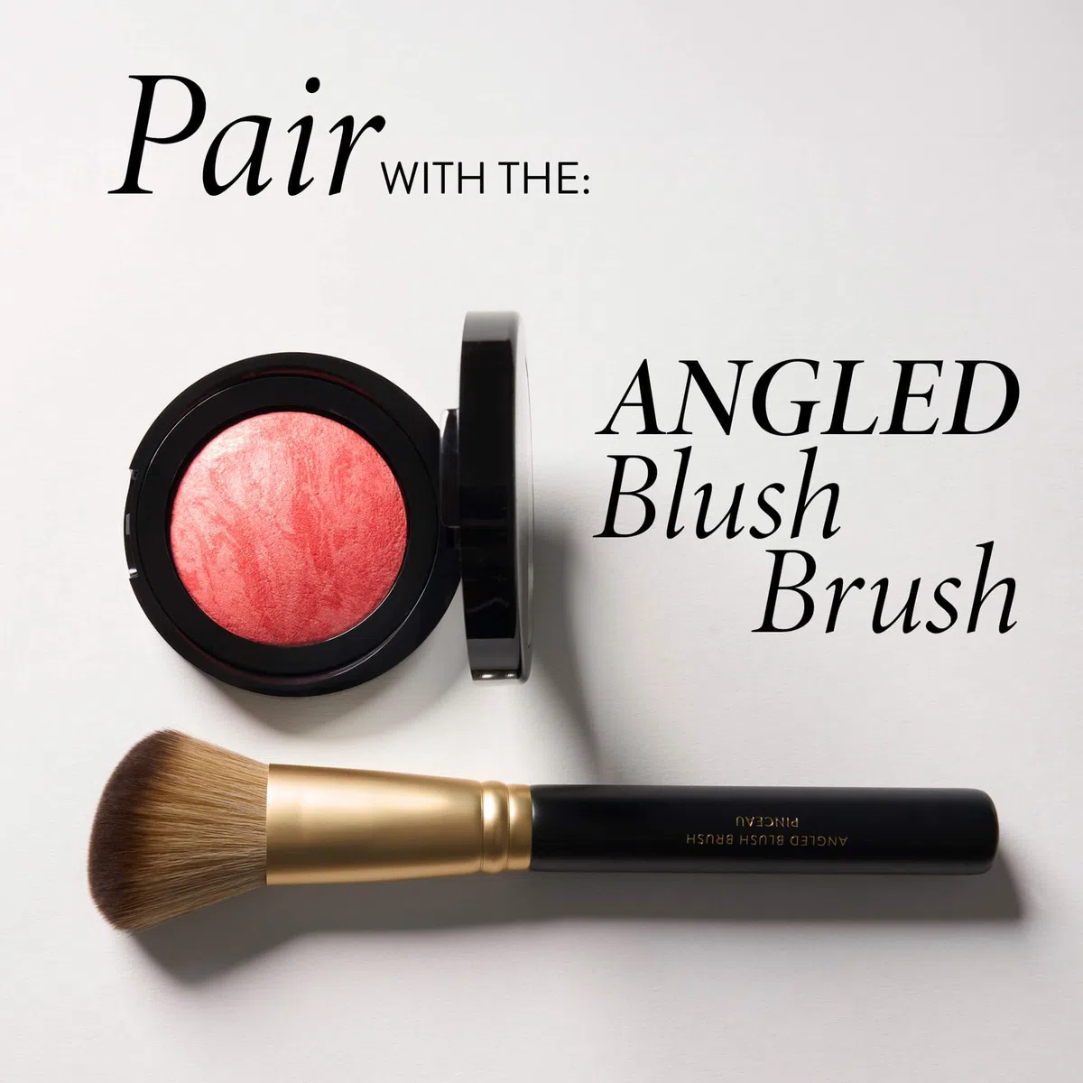 LAURA GELLER Blush Polvere Cotto Blush-n-Brighten – Fard Make Up in Polvere Marmorizzato, Cremoso e Leggero, Finish Satinato