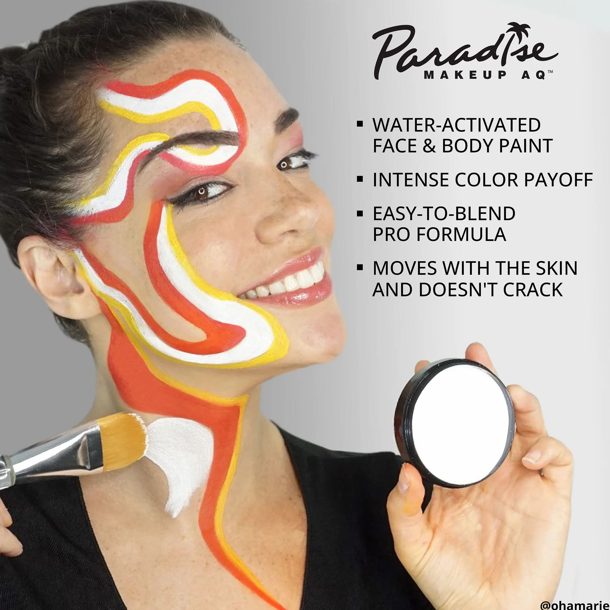 Mehron Paradise Makeup AQ - White (40 gr)